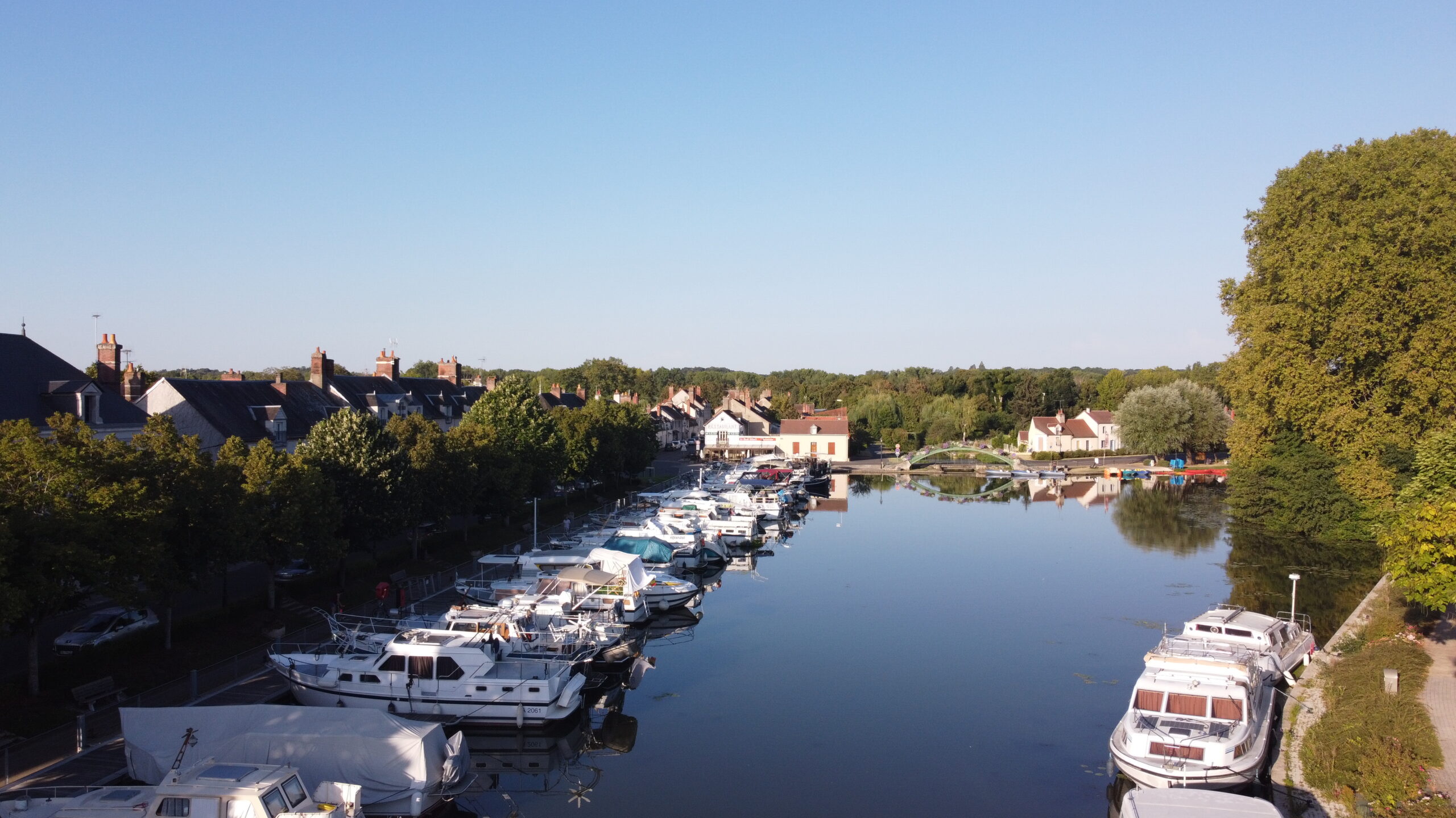 Marinov - Le port de Briare récompensé par le Pavillon Bleu